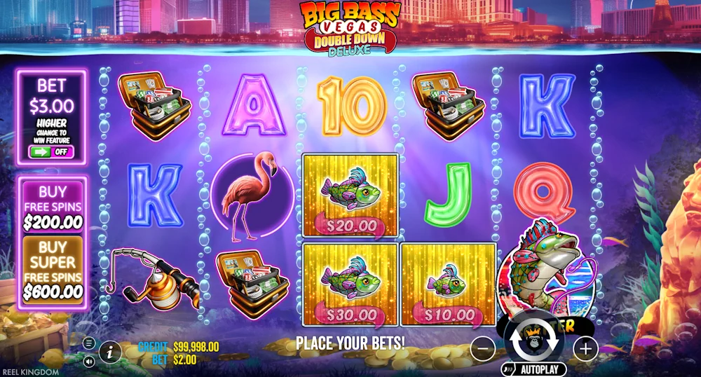 Big Bass Vegas Double Down Deluxe